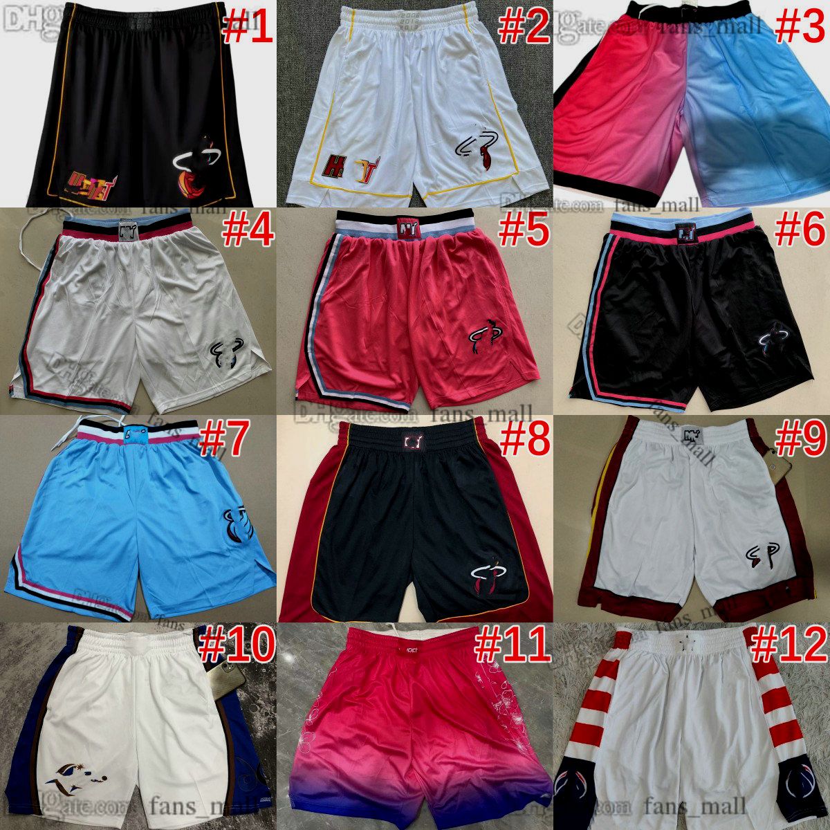 Shorts impressos