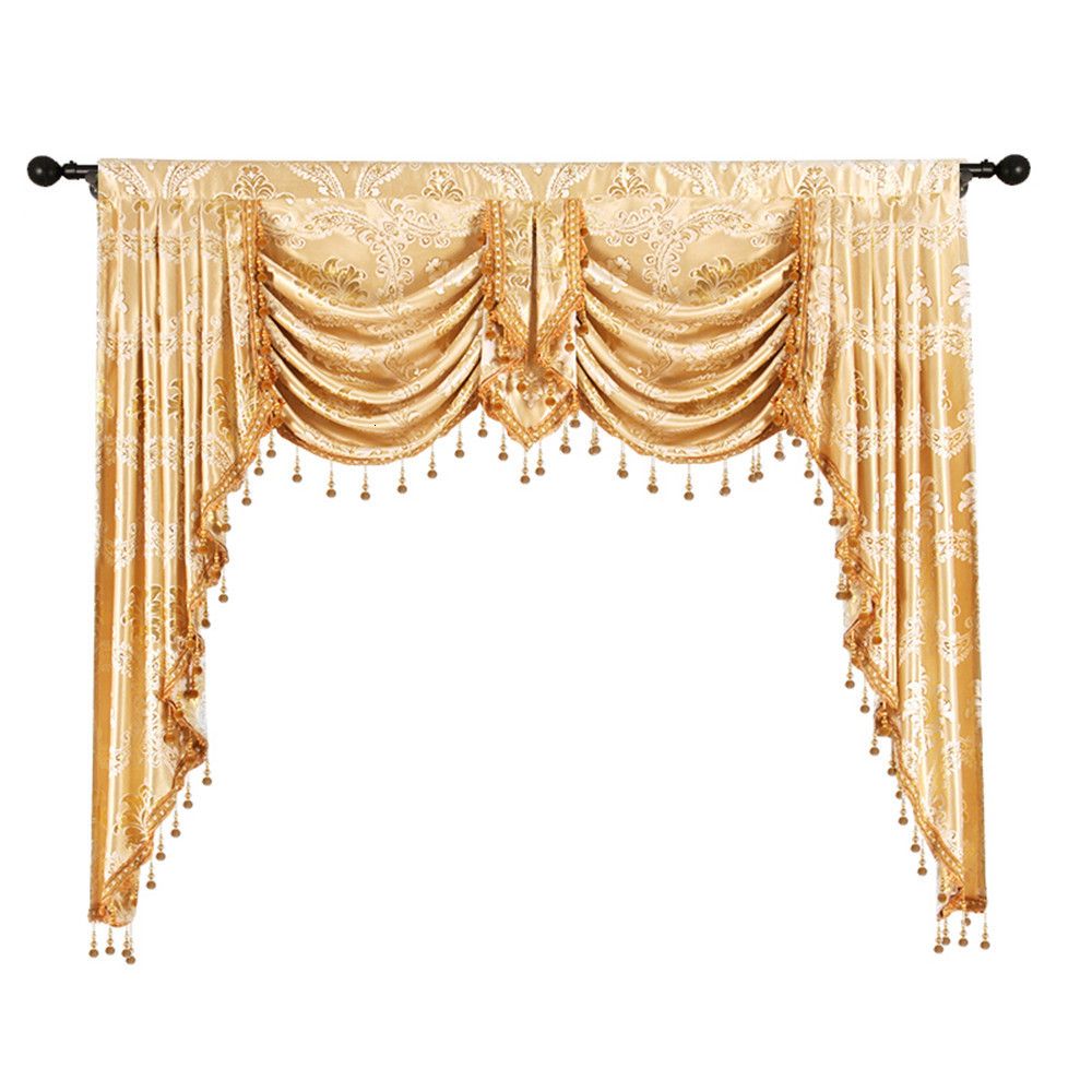 yellow valance