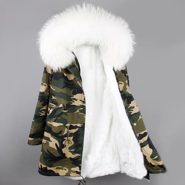 Camo White Fur