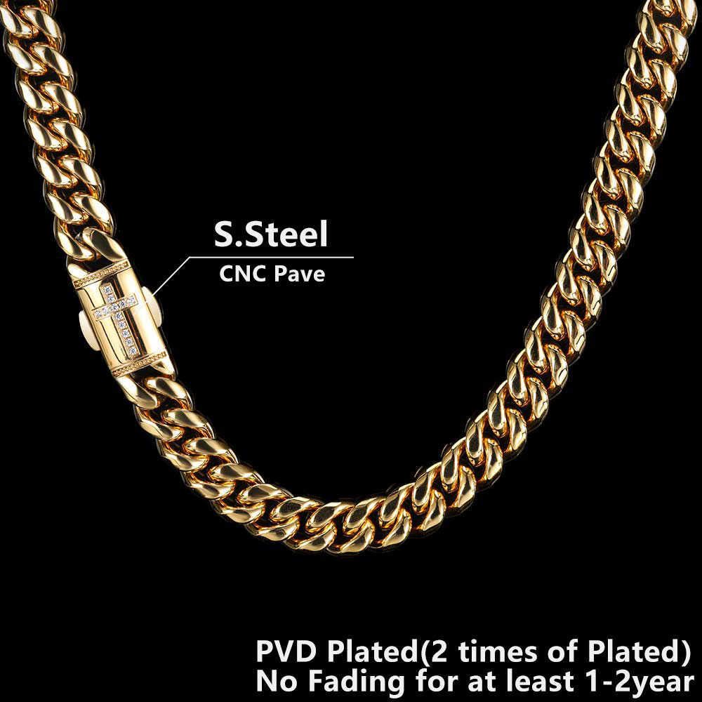 Cross Gold-Chain 18in (45,72 cm)