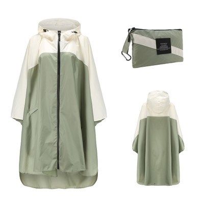 Taille verte et beige-one