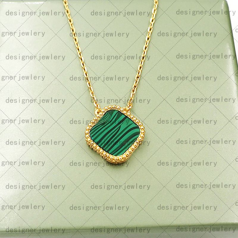necklace gold+green