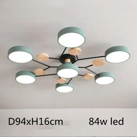 led quente 3000k verde 7 lâmpadas