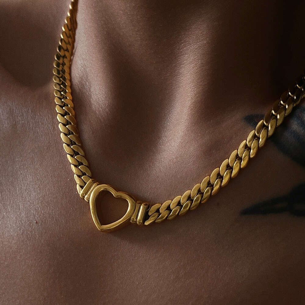 Necklace-gold-Fashion-40+5cm