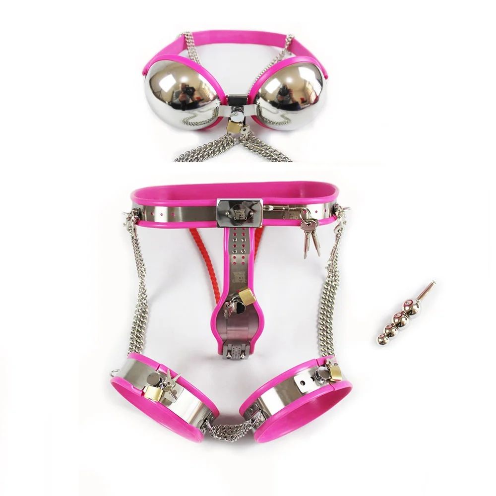 Pink:with 4-ball plug