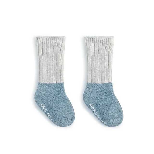 grey-blue sock