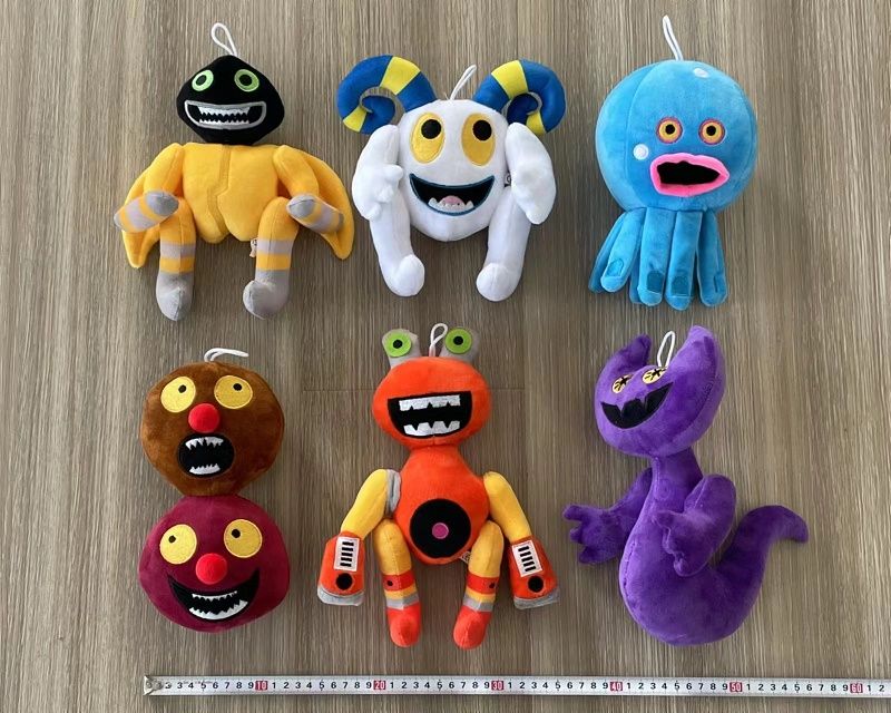 My Singing Monsters Wubbox Plush Toys Soft Stuffed Doll For Kids Gift Room  Decor