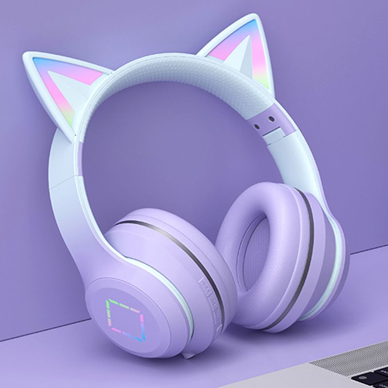 cat ear purple