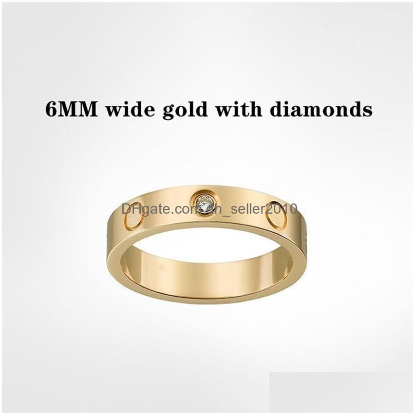 Goud (6 mm) -3 diamanten