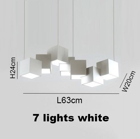 blanc 7 lumières Chine variable