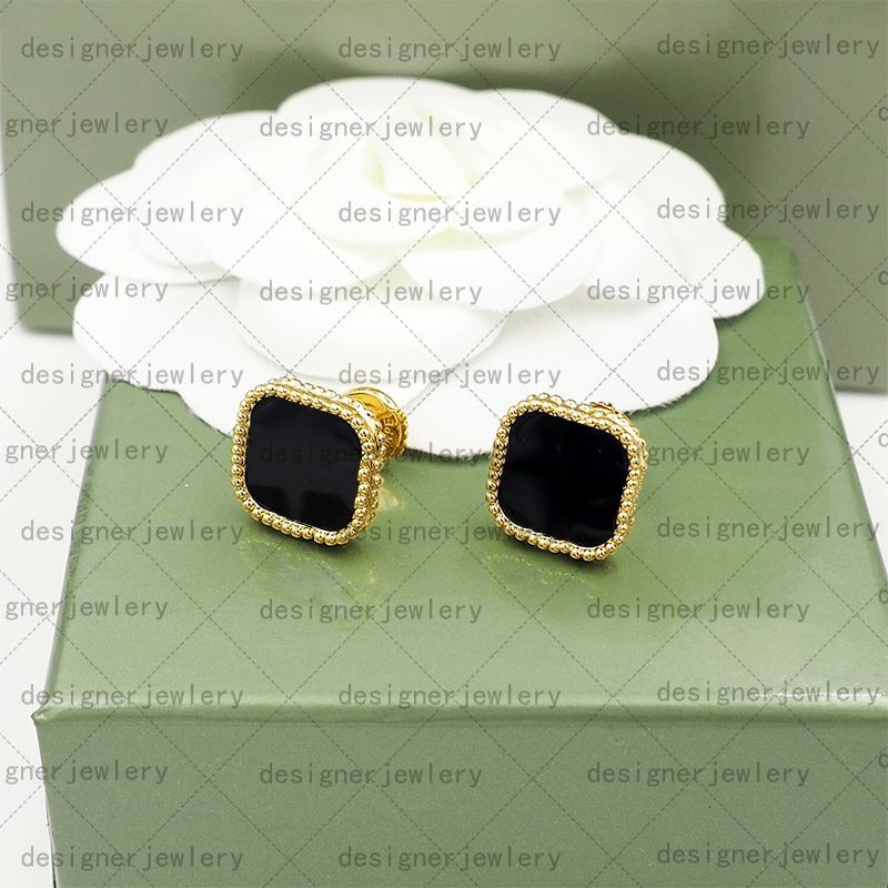 earring gold+black