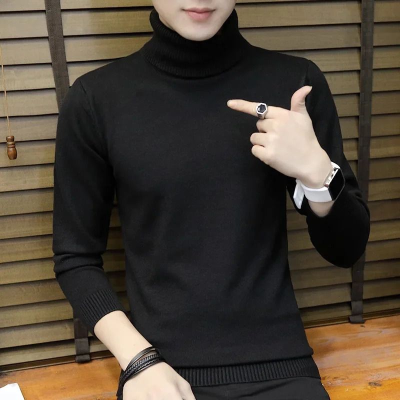 Turtleneck preto