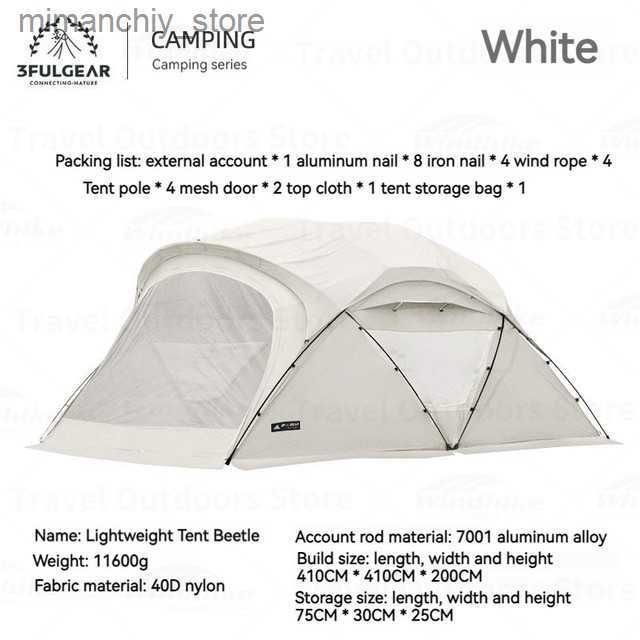 White Outer Tent