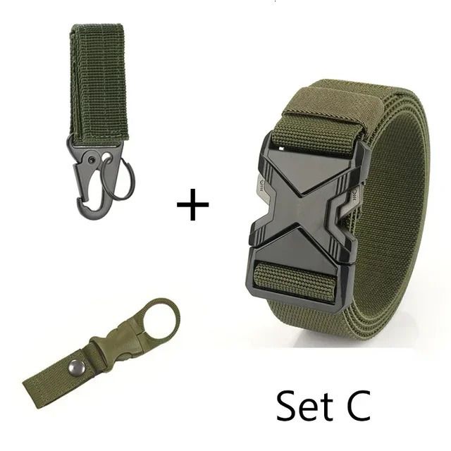 Conjunto verde do exército C