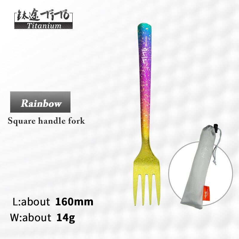 colorful fork
