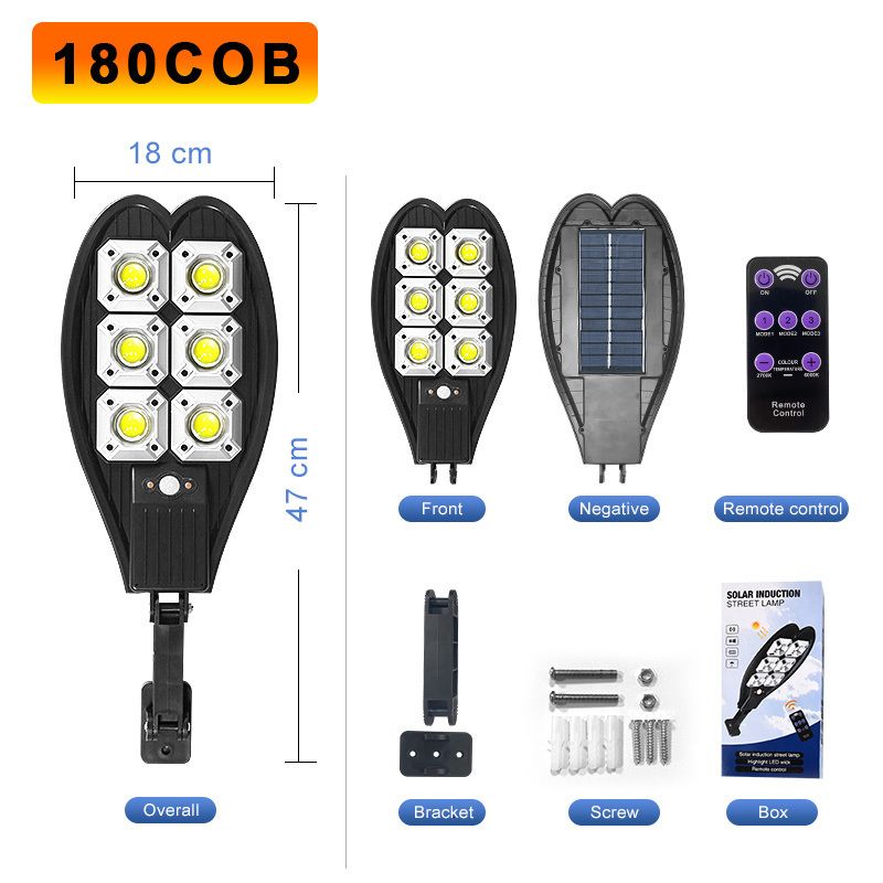 180cob Solar-Remote Control