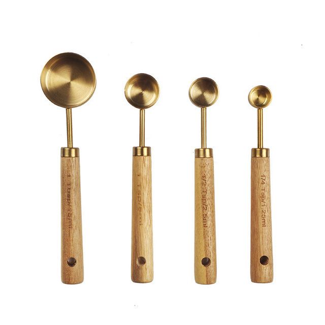 Gold 4pcs-Spoons