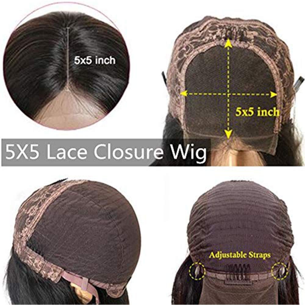 5x5 Lace Closure Wig