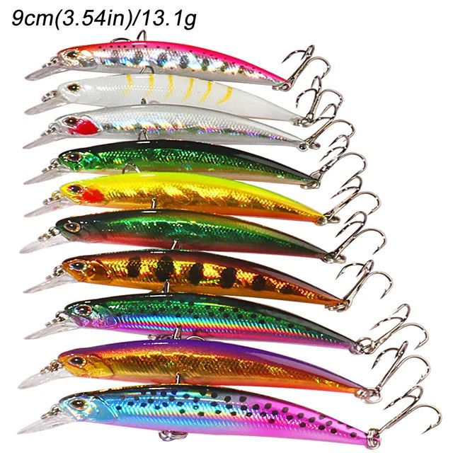 10pcs Sinking Minnow