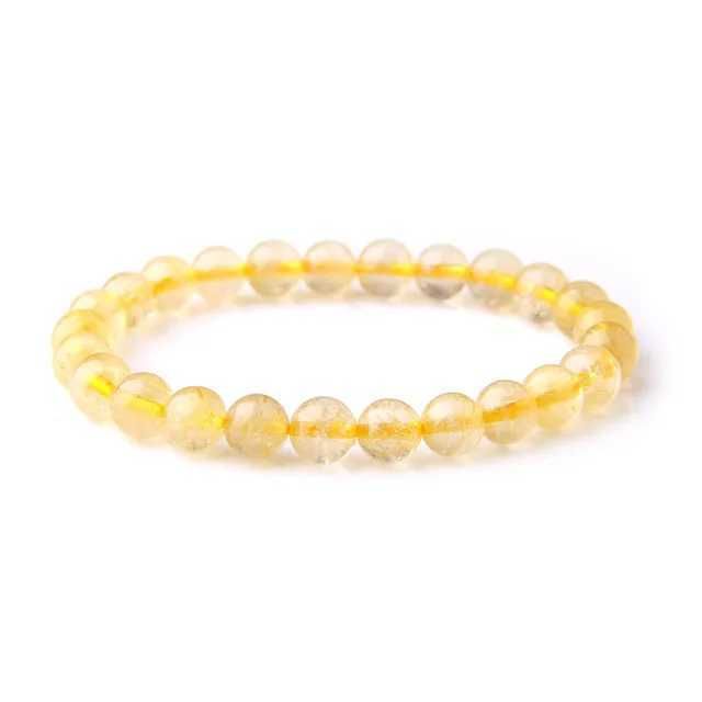 8 mm AB Citrine-17 cm