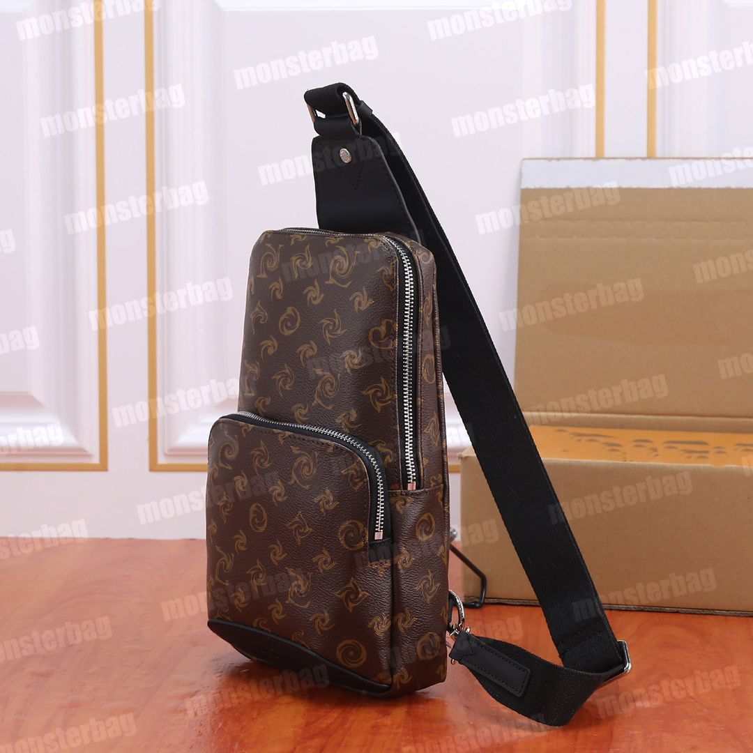  Louis Vuitton N41720 Avenue Sling Bag, Damier