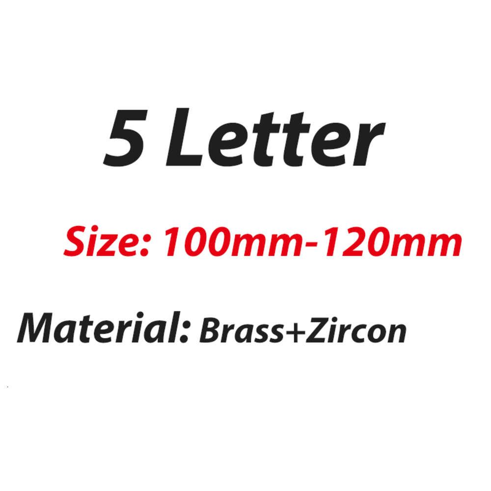 5 Letter-Brass+Zircon