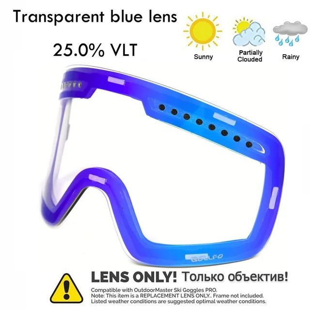 Bleu transparent