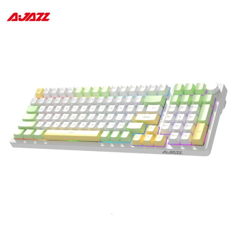 The lighting effect design of the AJAZZ AK820 Pro mechanical keyboard , keyboard