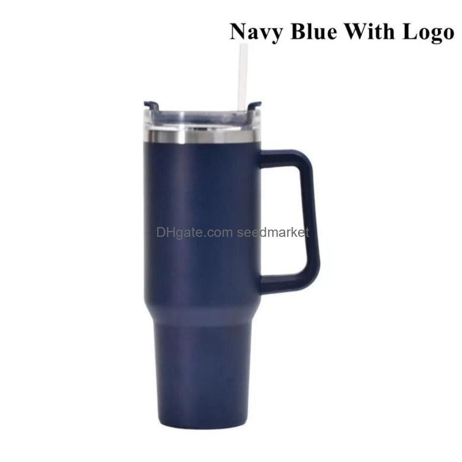 Navy With Logo