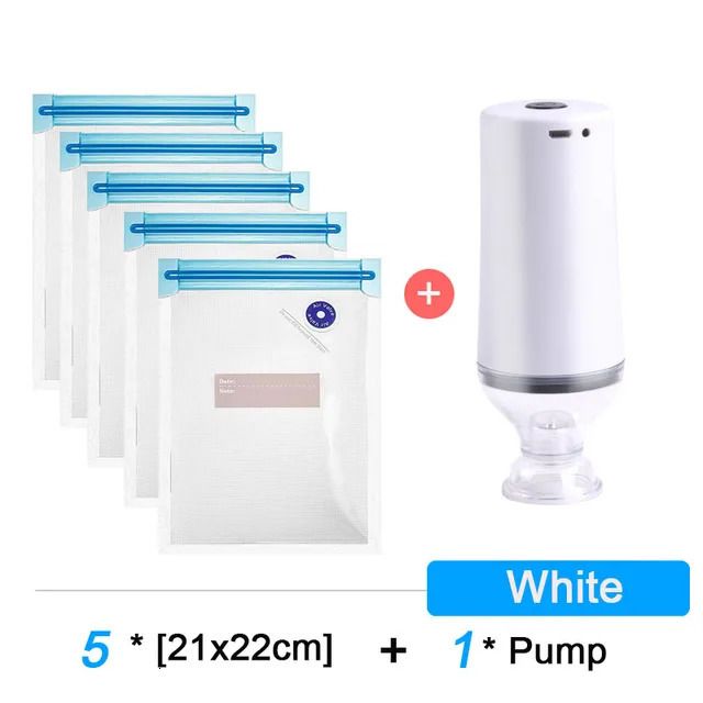 5pcs Bags-Pump-Set