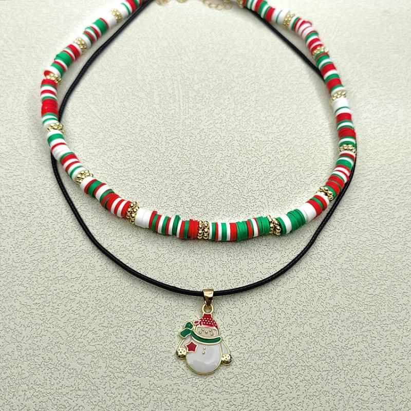 Collier de bonhomme de neige