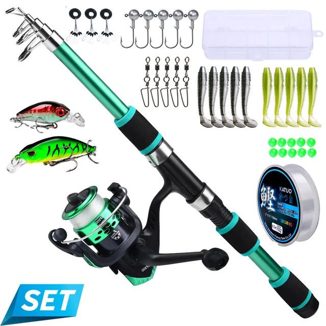 Green Full Kit-1.5m And Reel