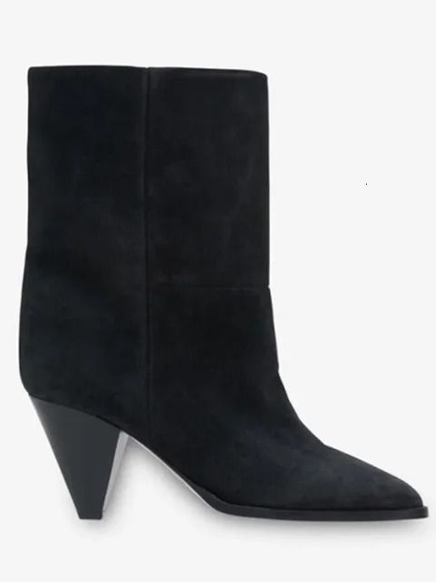 643-black suede