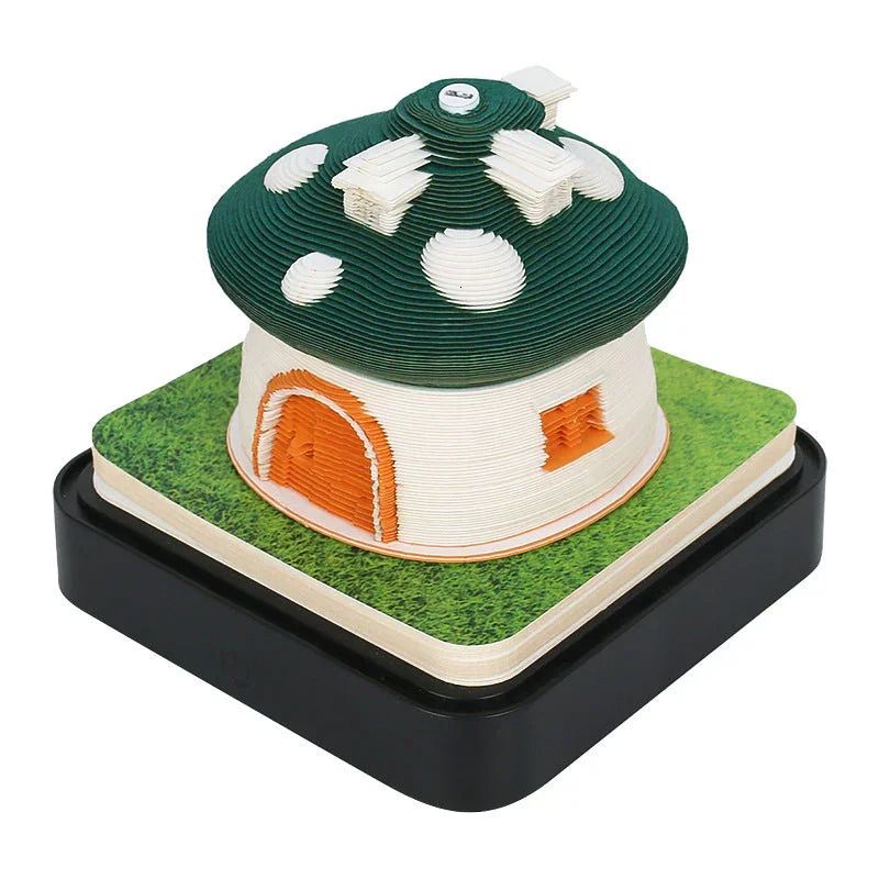 Green Mushroom House