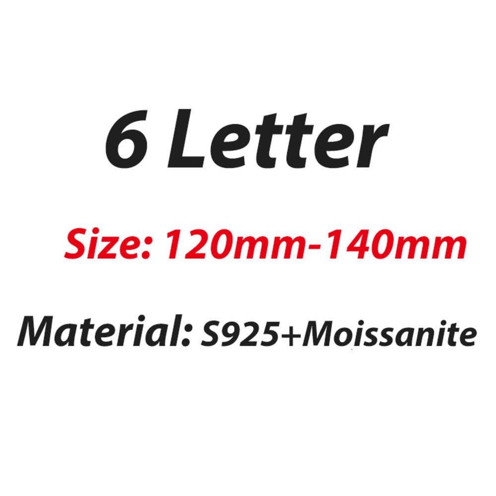 6 Letter-Silver+Moissaniite
