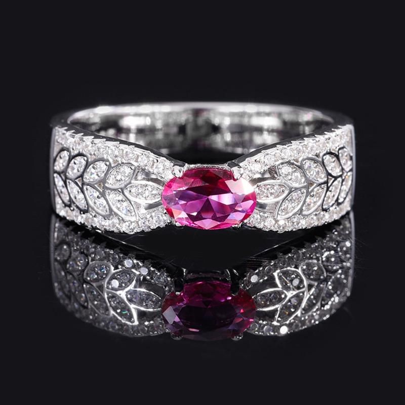 Ruby White Gold