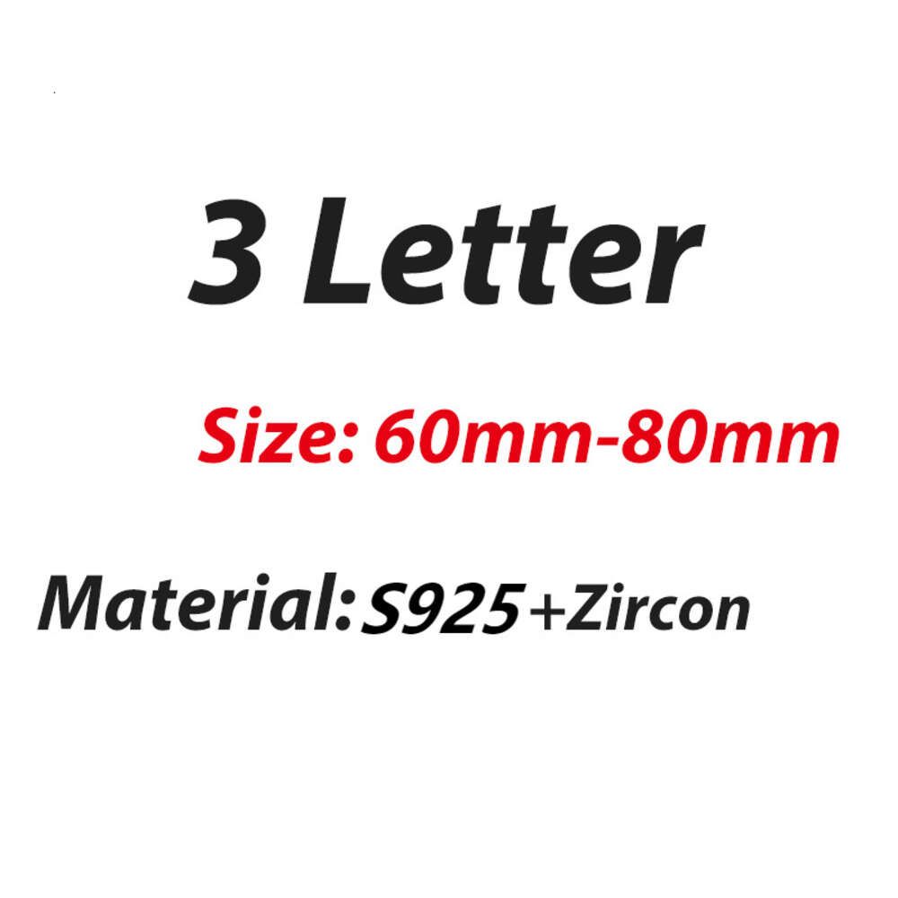 3 lettres-argent + zircon