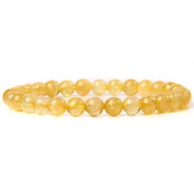 6 mm AB Citrine-17 cm