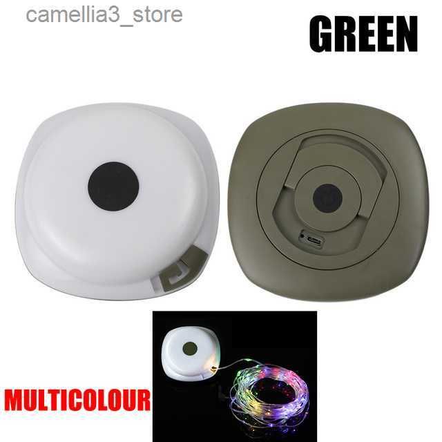 green multicolour