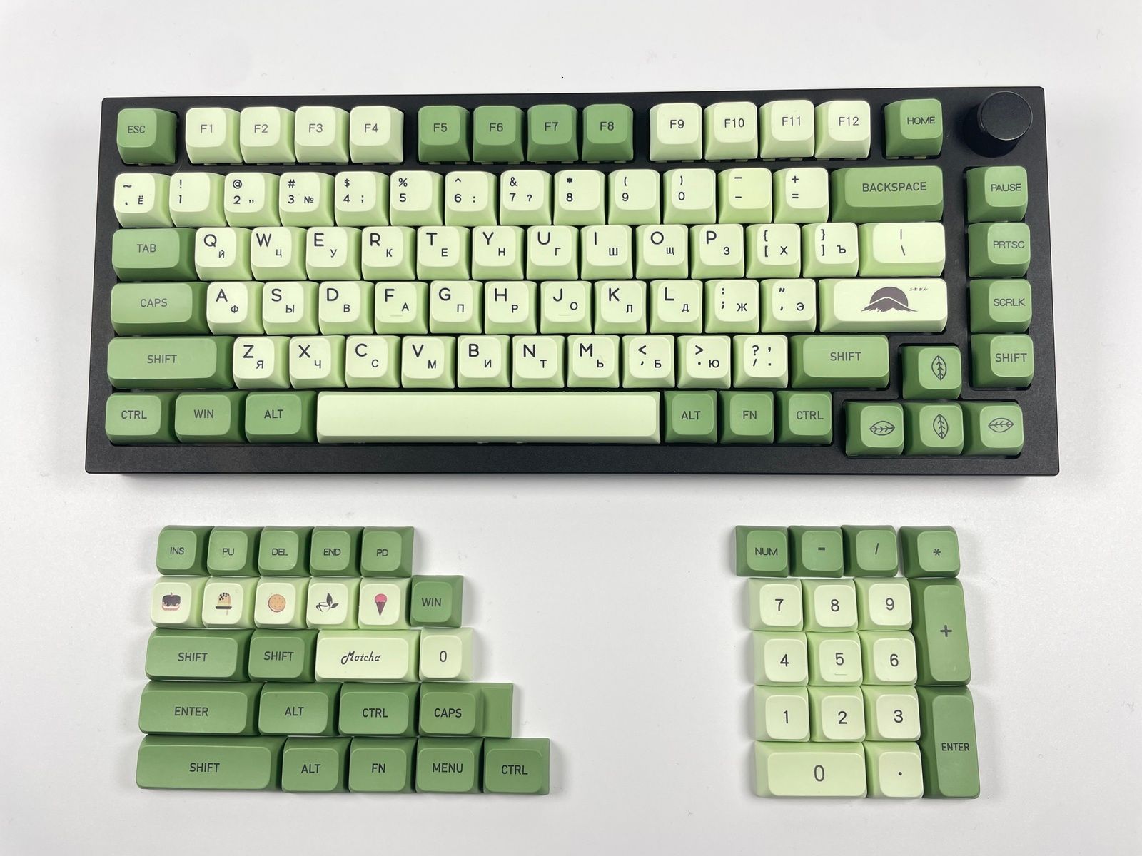 Matcha Ru-123 Keys-Only Keycaps