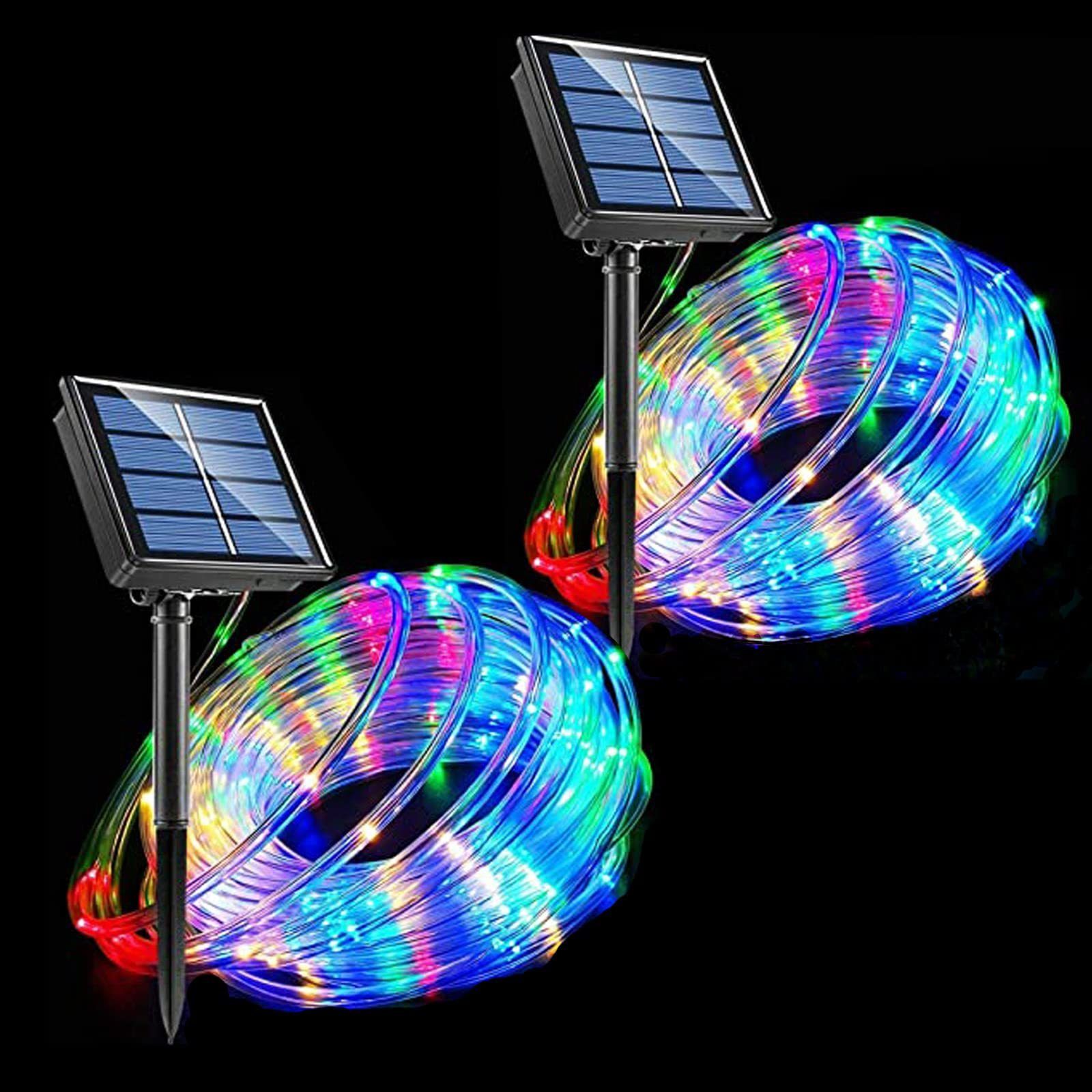 Corde multicolore 2pc-7m 50led