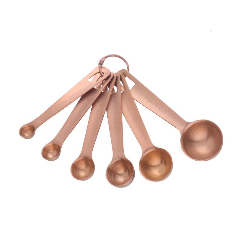 een roos goud-6pcs