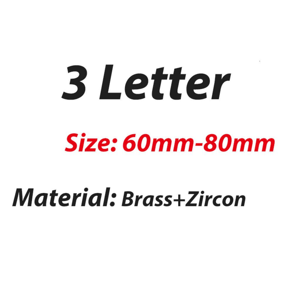 3 Lettres-Laiton+Zircon