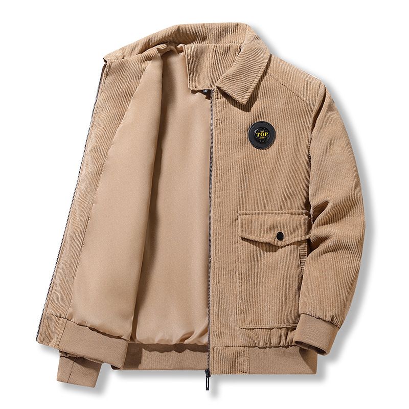 Lapel-Khaki