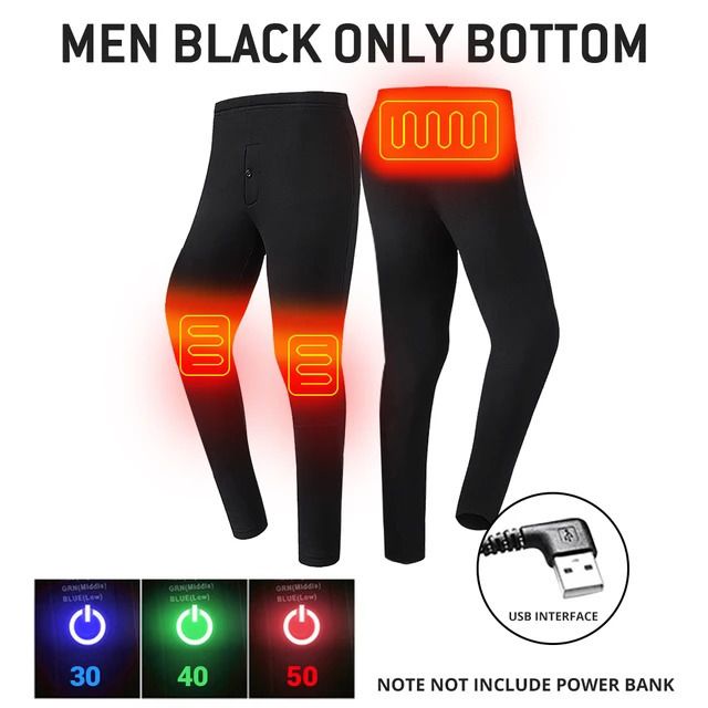 men heated pants bk