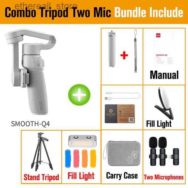 Combo Tripod Two Mic