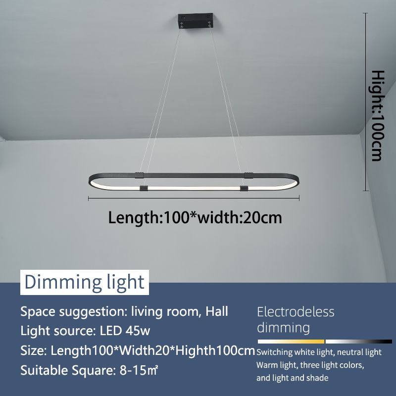 L1000XW200XH1200MM RC DIMMable avec application