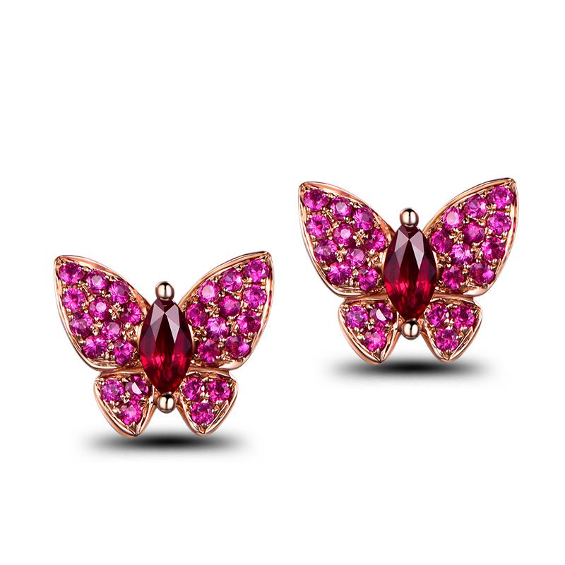 Butterfly earrings