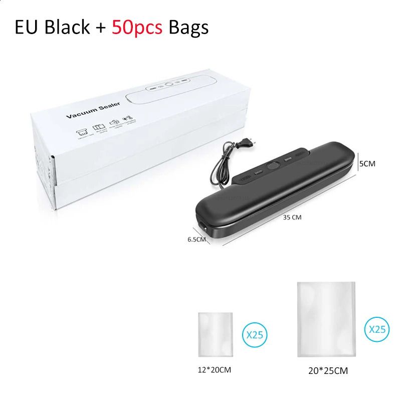 Nero 50pcs Bags-220v-Eu Plug