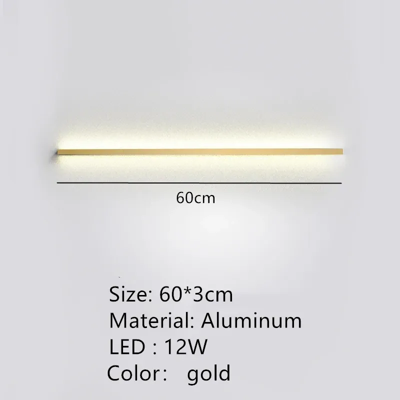 Luce calda 60 cm-Oro